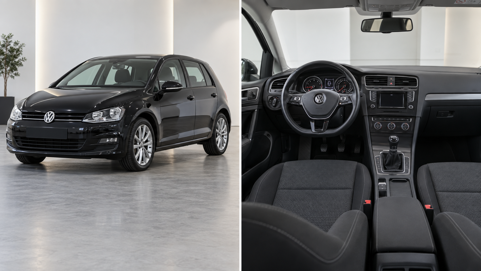 Volkswagen Golf nera